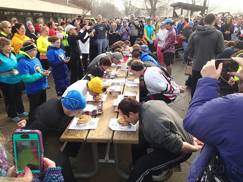 2015-03-14 2015-03-14 Pi 5K 017.JPG - The first (only) Pi run on 3.14.15 at 9:26.53 am... with PIE!